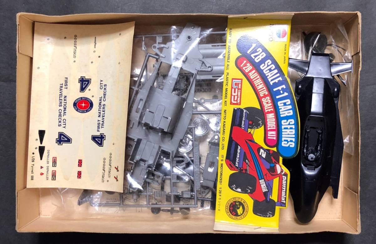 NITTO/ニットー [1/28]サーキットの狼/エルフタイレル Amazon | 絶版模型堂 日東 128 エルフタイレル008 フォード モーター